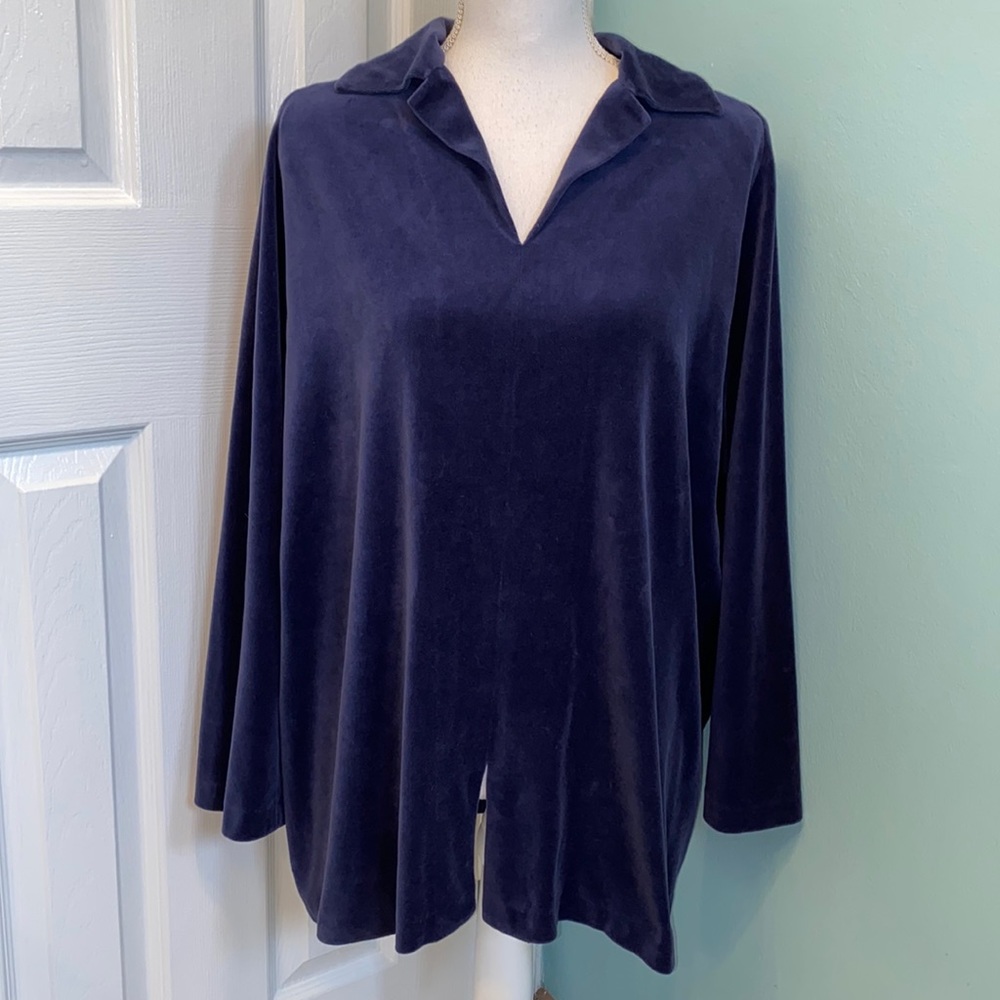 Shamask long Sleeve V Neck Tunic